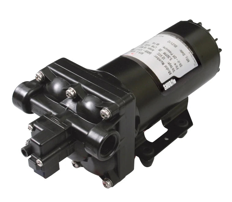 Shurflo 5059-1310-D011 (P/SW) 12v Pump 60PSI 20LPM 1/2" F Ports