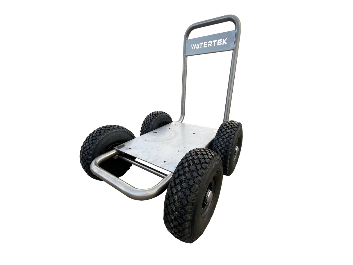 Watertek 4 Wheel Upright Trolley Stainless Steel