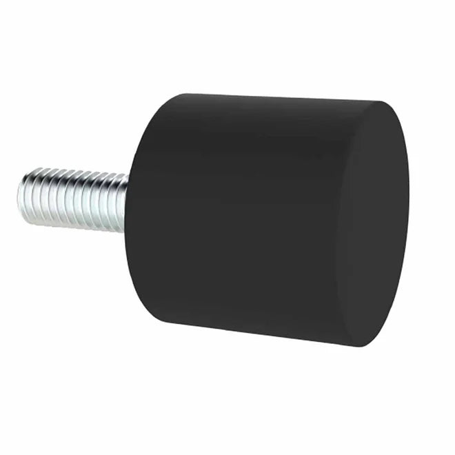 Rubber Foot M10 M 50mm OD x 50mm H