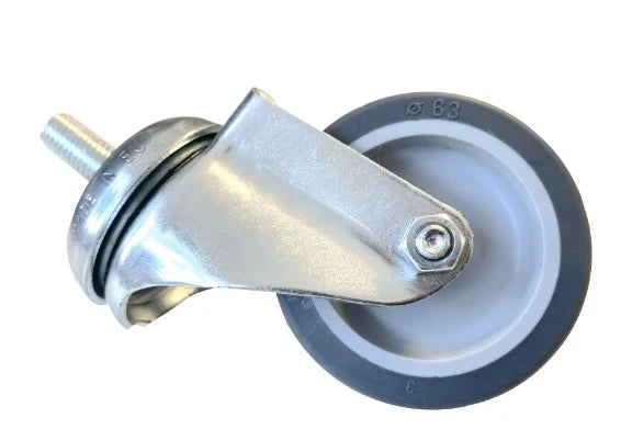 Watertek Replacement 63mm Mosmatic Swivel Castor M10 Stud