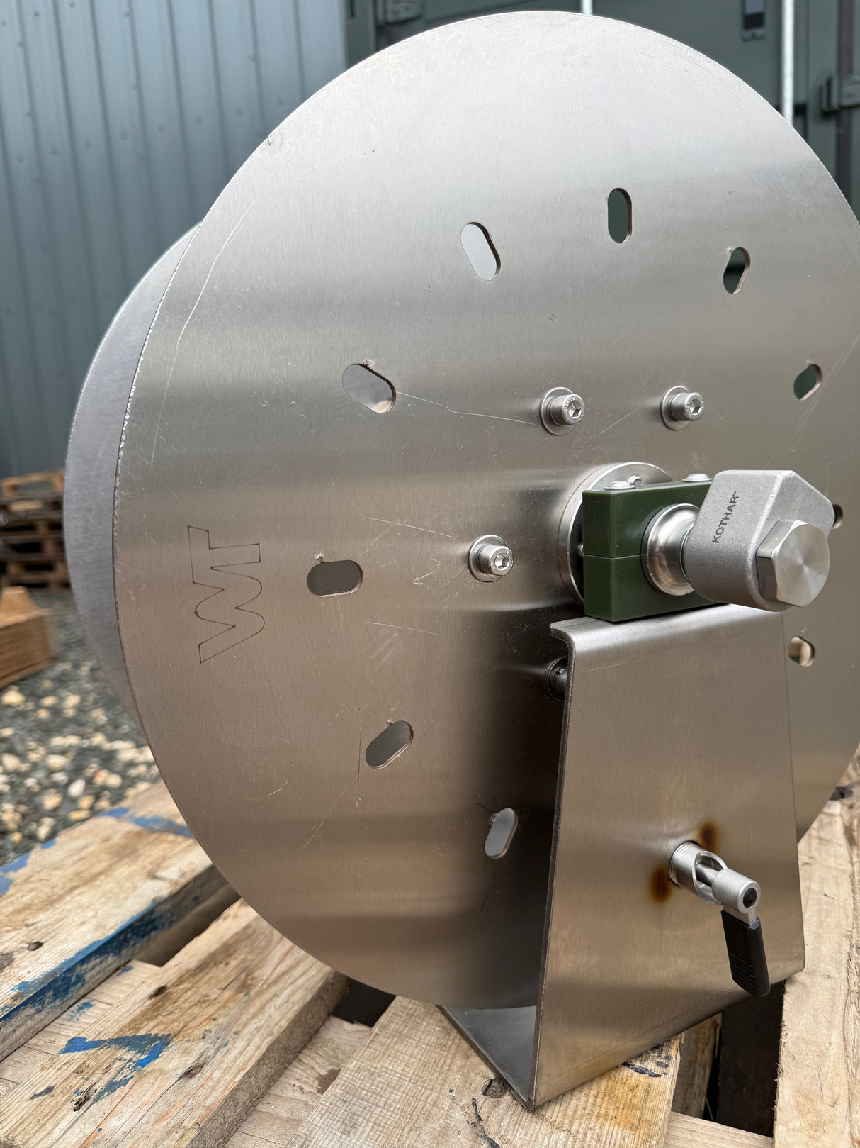 Watertek 50m Low Pressure Hose Reel - DAMAGED