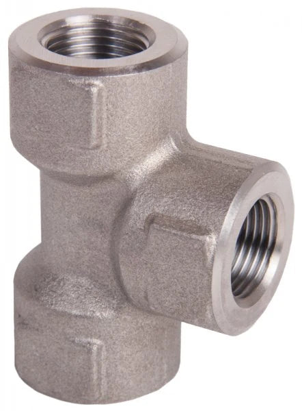HP Stainless Tee 1/4" BSPF