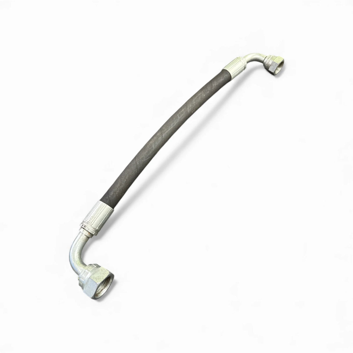 Watertek Twin Wire Compact Hose 370mm 3/8" BSPF Swivel Elbow x 1/2" BSPF Swivel Elbow