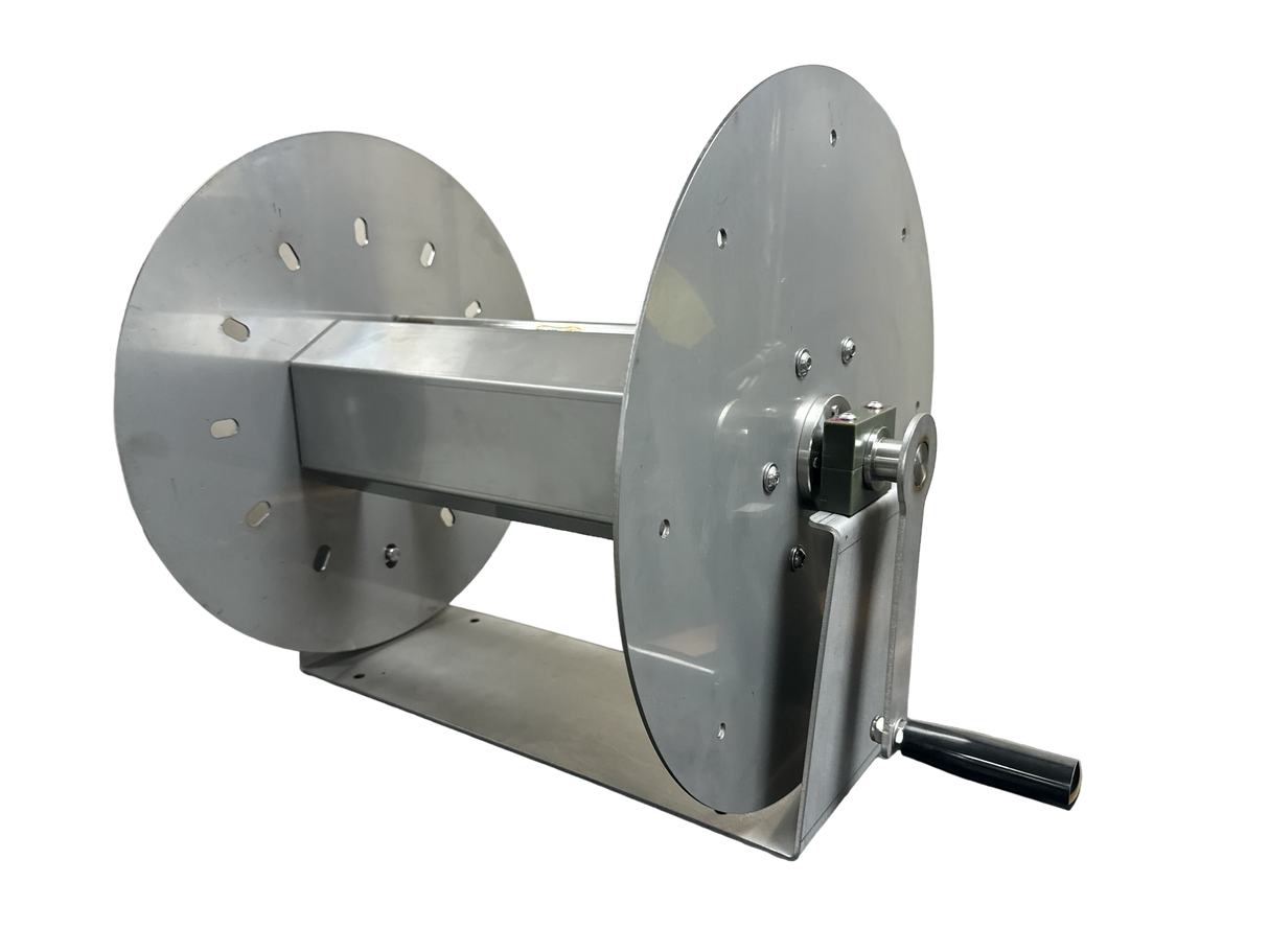 Watertek 100m HP Hose Reel ⅜" Swivels