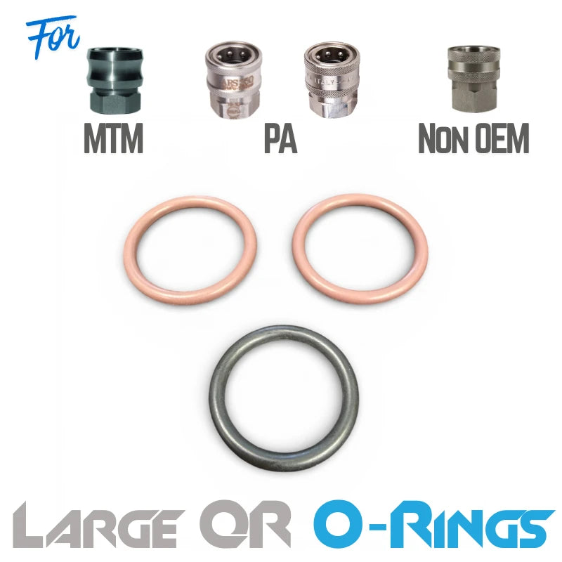 Large Quick Release Viton O-Rings (1 set)