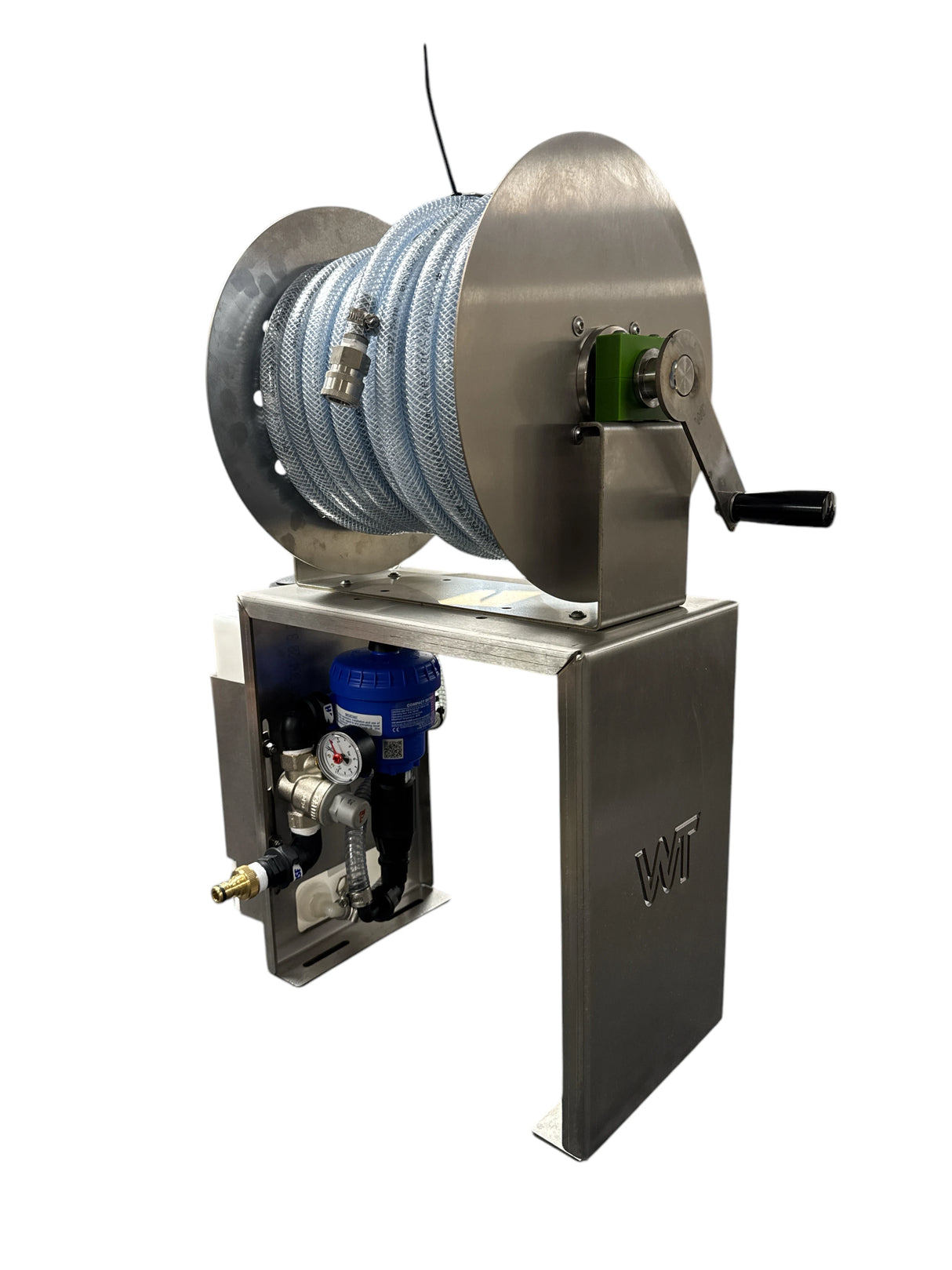 Watertek BioMix D07 SoftWash Skid 4L Tank with 40m Reel