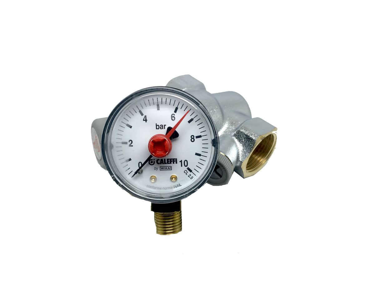 Caleffi Pressure Regulating Valve with Gauge 3/4Inch
