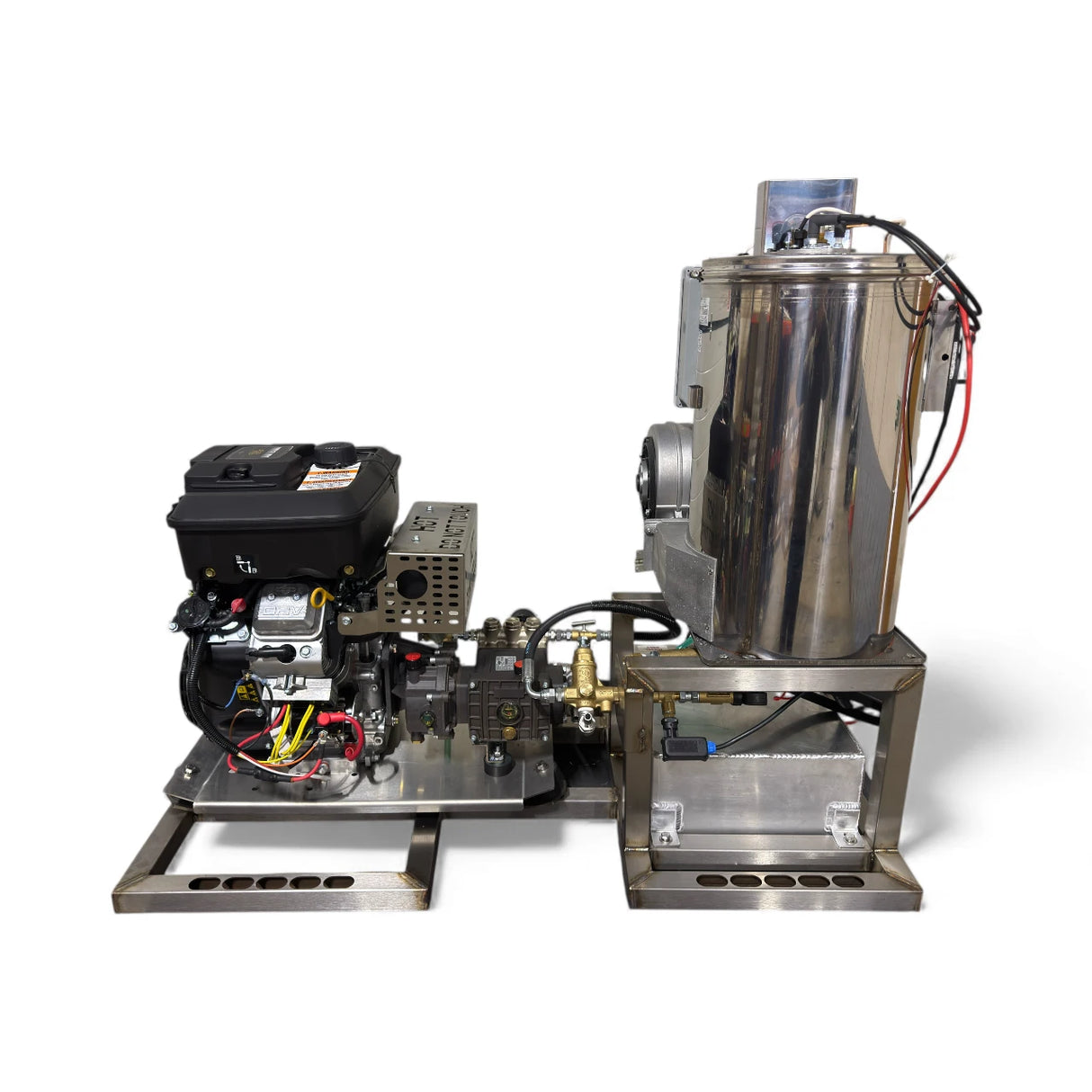 Watertek Hot Van Pack 18HP High Output 22L 250 Bar Skid Assembly