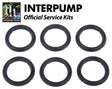 Interpump KIT7 head rings set of six, official service kit for pressure washers