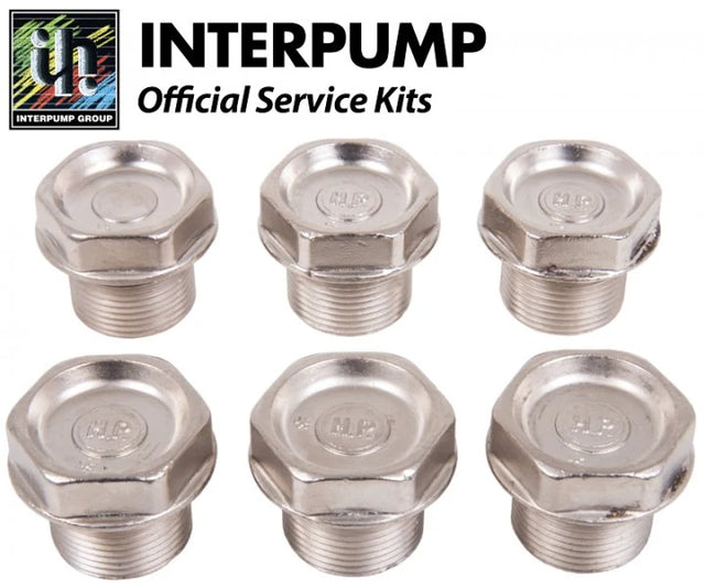 Interpump Kit 106 Valve Caps with O Rings - Rutland Pumps Limited