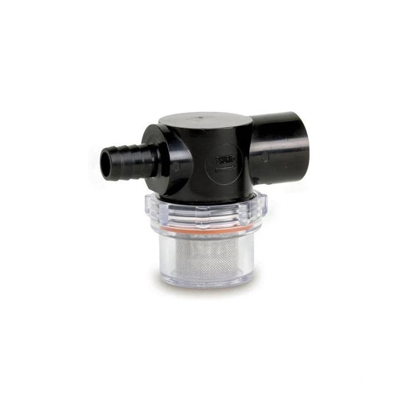 Shurflo Inlet Filter Viton 1/2" Hose Barb x 1/2" F