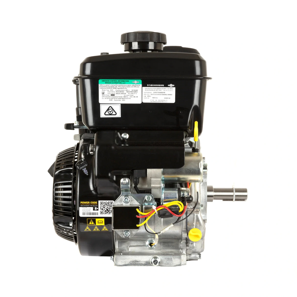 B&S Vanguard V400 14HP E-Start Petrol Engine