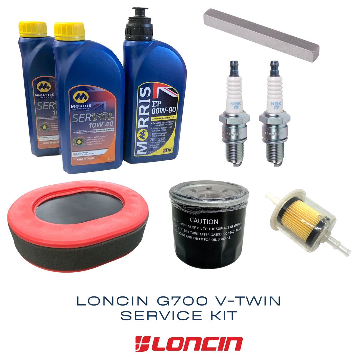 Loncin G700 Pressure Washer Service Kit