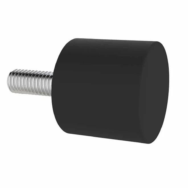 Rubber Foot M10 M 50mm OD x 25mm H