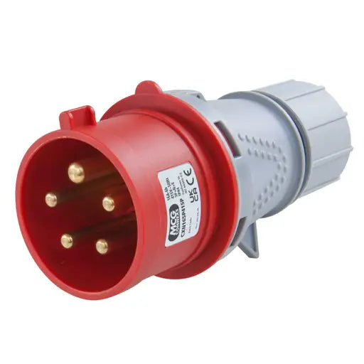415v 16 Amp 5 Pin Male Plug
