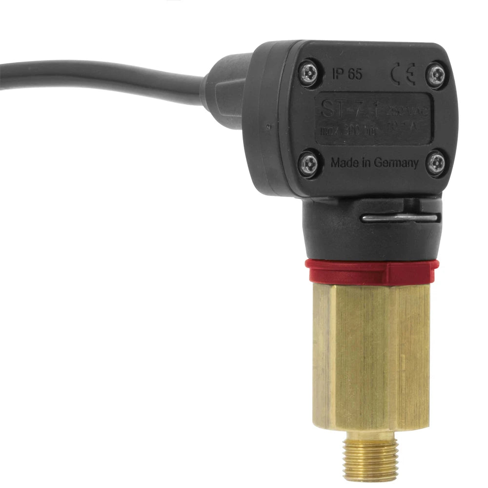 ST7.1 Pressure switch 25 bar 1/4"M Red