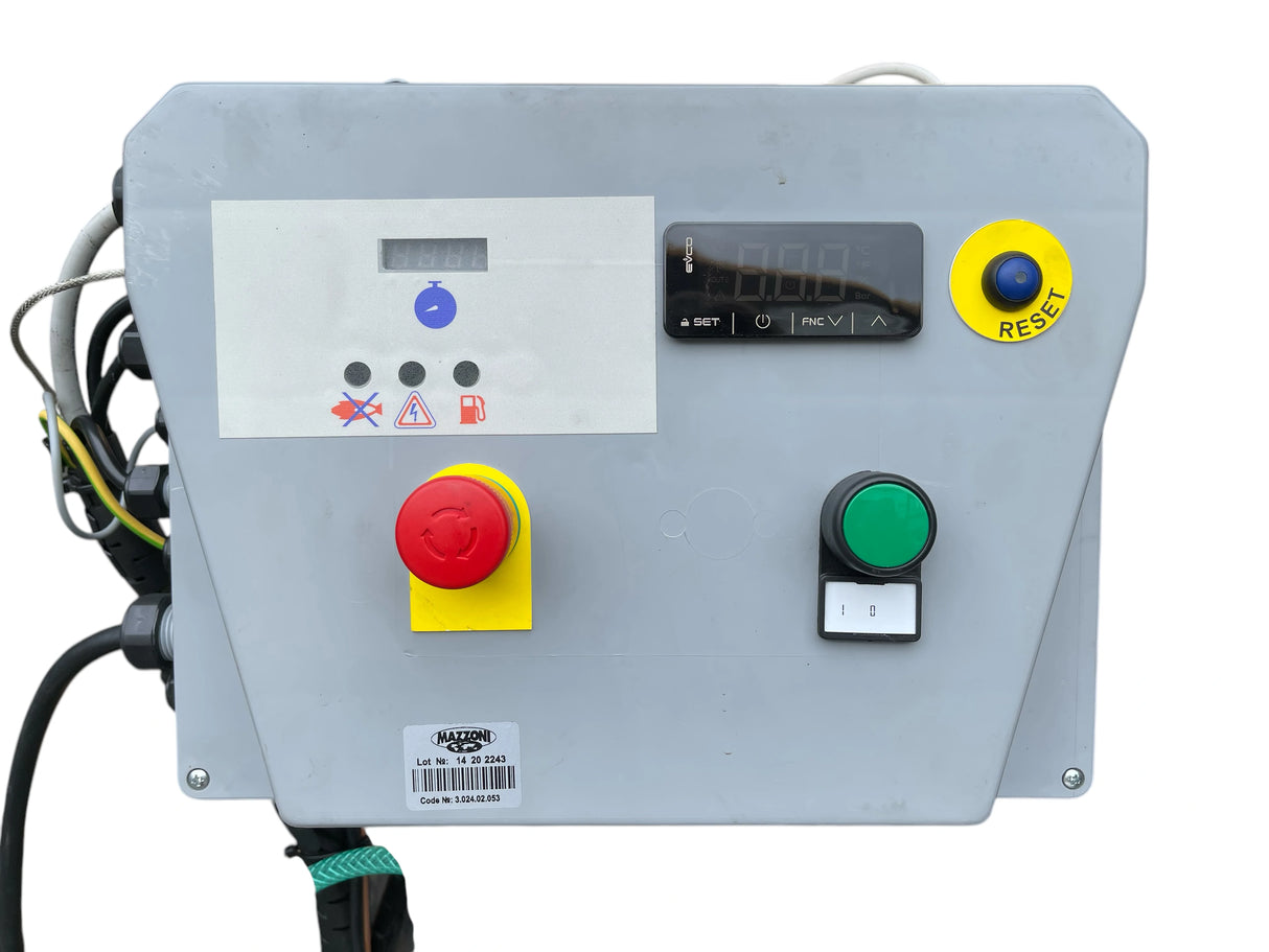 Mazzoni Digital Thermostat Control Panel 230v (No Switches)