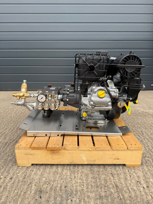 Watertek Vanguard V400 E-Start Skid Mount Pressure Washer