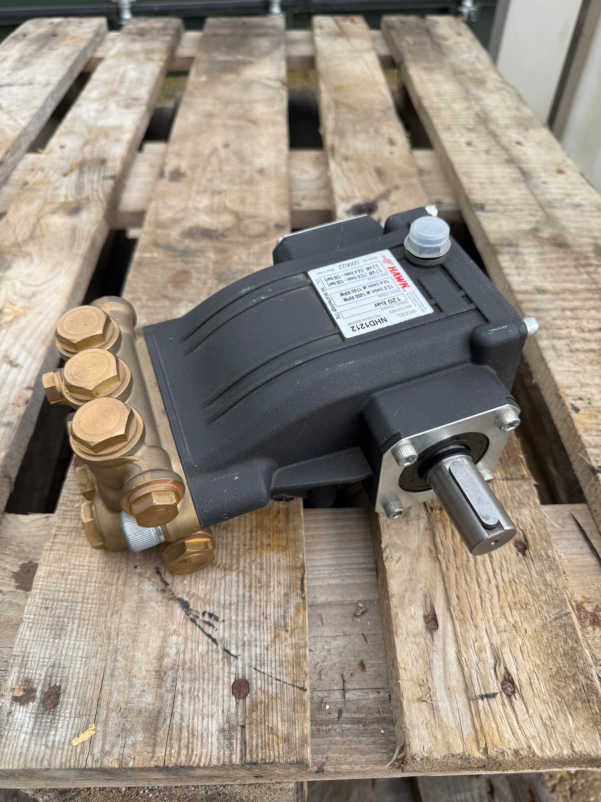 Hawk NHD 1212R Pump (12lpm/120bar)