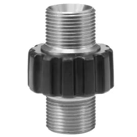 M22 Male SS Screw Adaptor x M22 Male Rubber Grip