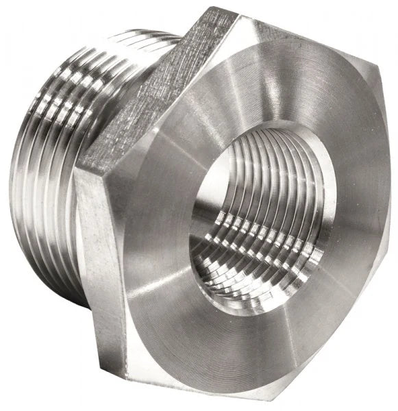 HP Stainless Reducing Bush BSPT x BSPF