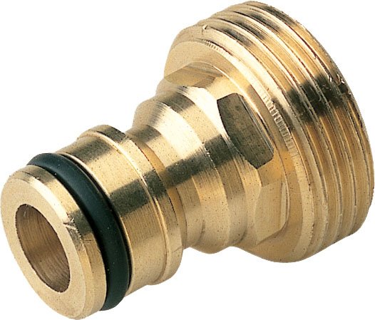 Raccordo rapido maschio Hozelock in ottone x filetto maschio da 1/2".