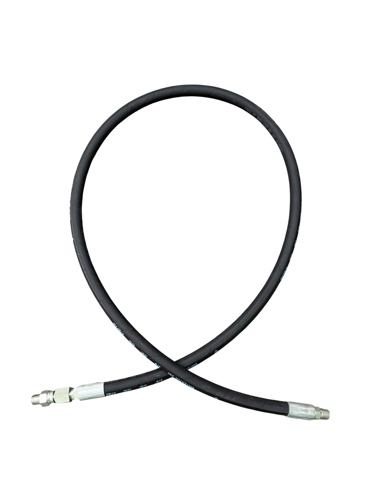 Watertek Twin Wire Compact Hose 1600mm 1/4 NPTM x 1/4 BSPF Swivel - For Whirlaway