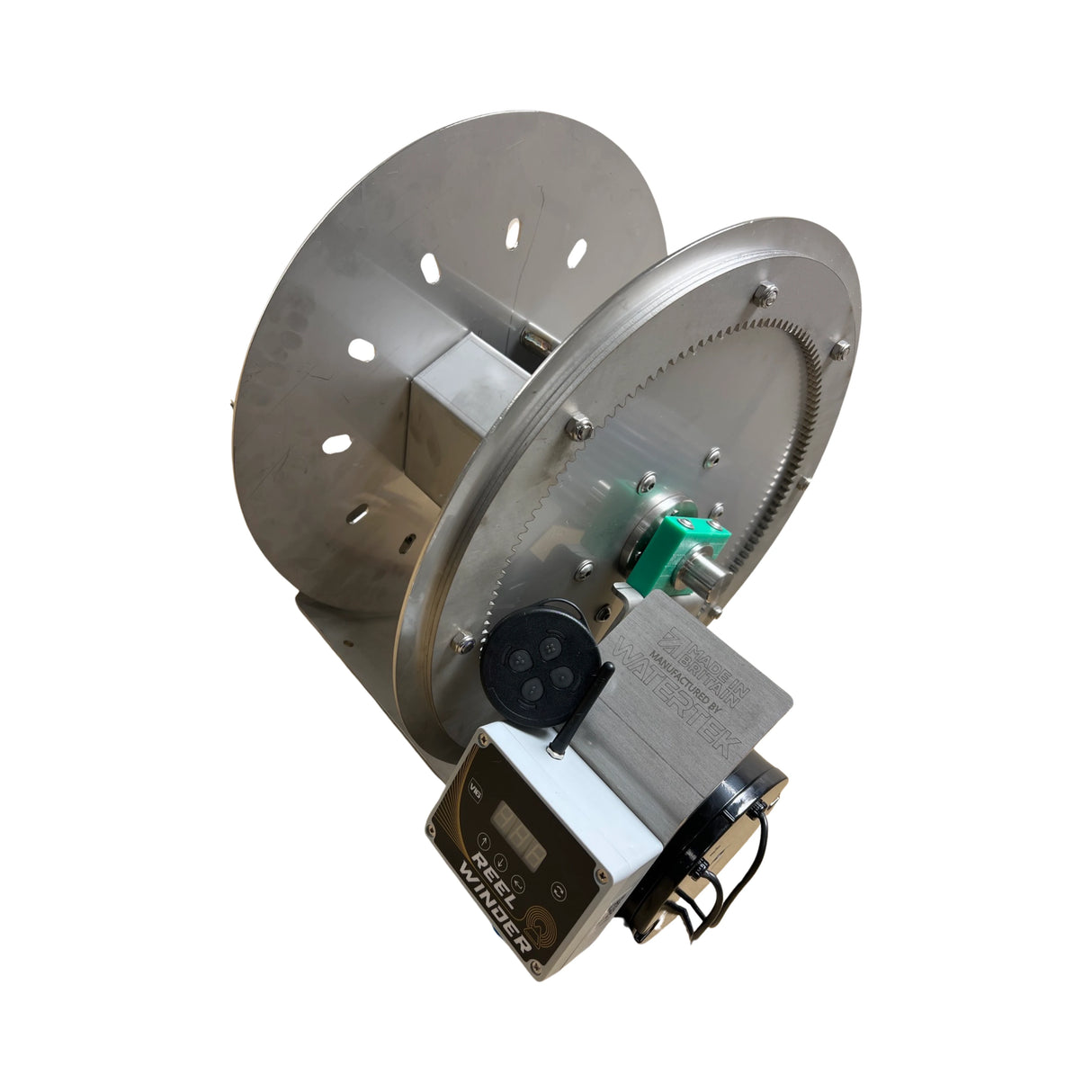 Watertek Rewind 50m HP Hose Reel ⅜ Swivels