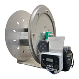 Watertek Rewind 50m HP Hose Reel ⅜ Swivels