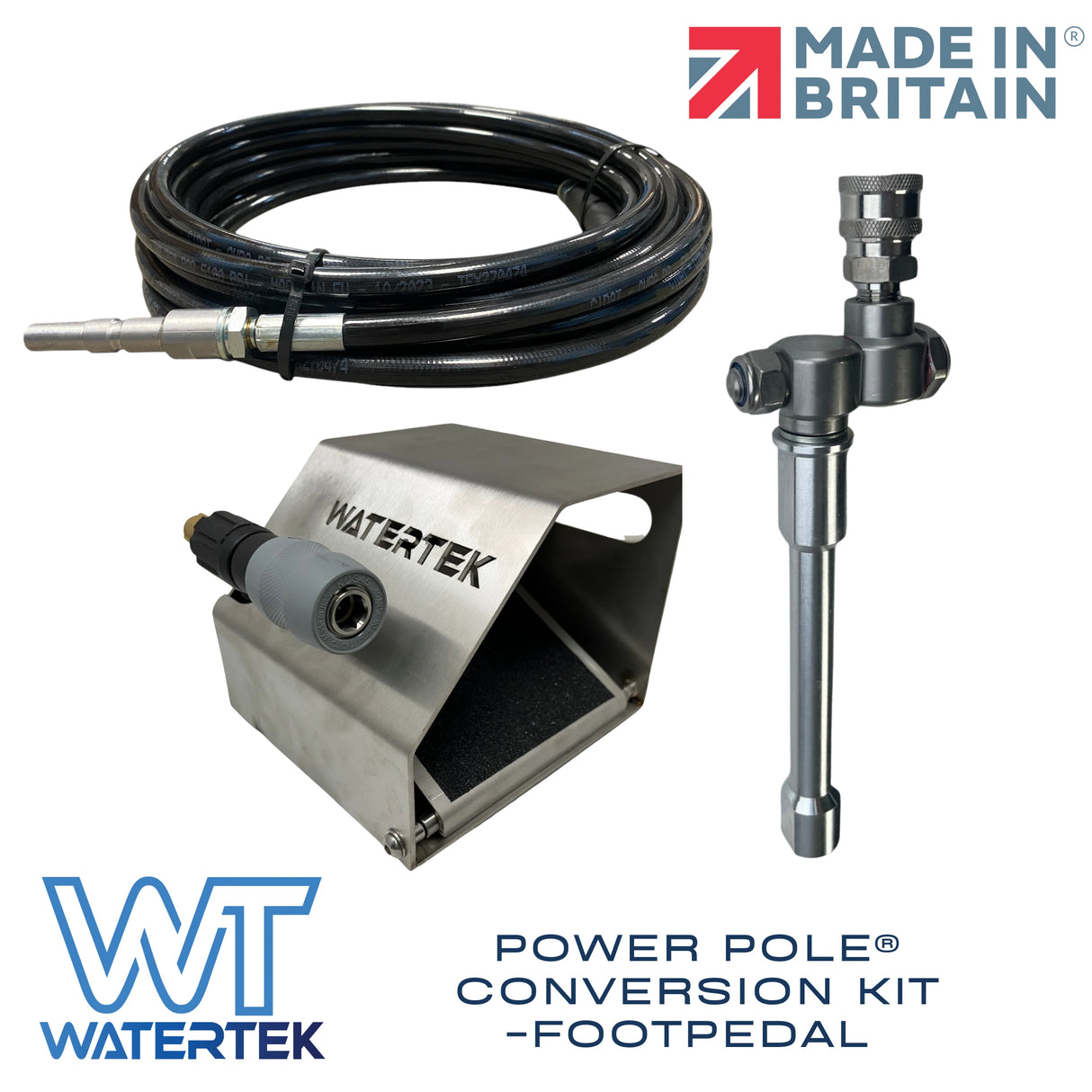 Watertek PowerPole® Foot Pedal Conversion Kit