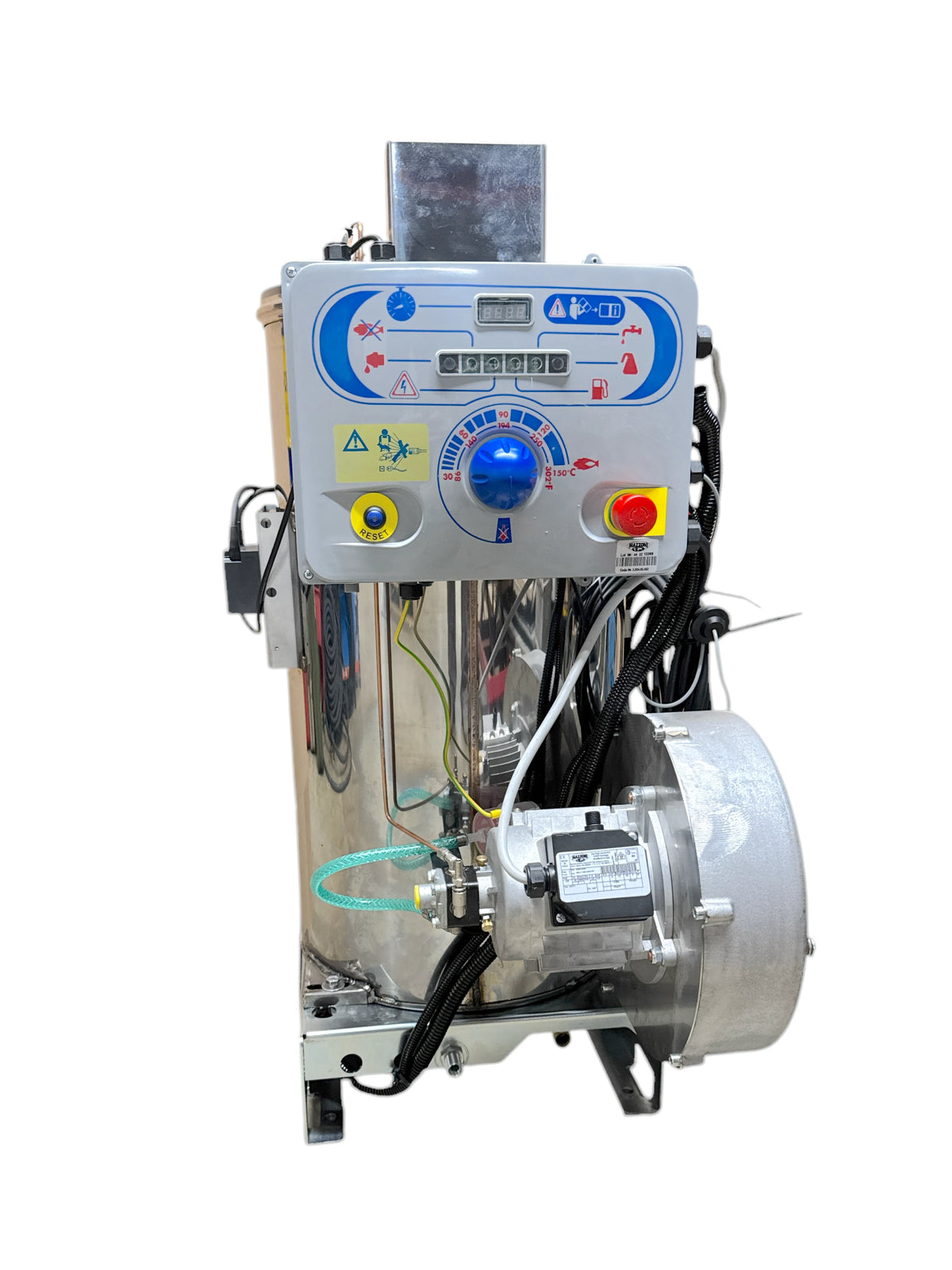 Caldaia Mazzoni con Pannello 30 LPM a 350 Bar - 240v