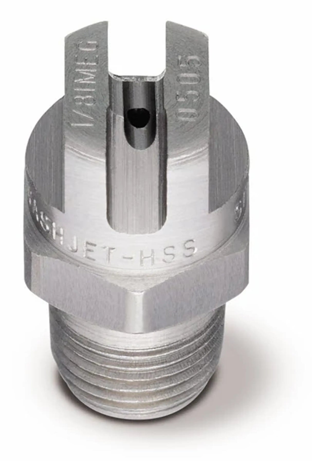 High Pressure 1/8" BSP Stainless Steel Nozzle 40 Degree