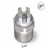 High Pressure 1/4" BSP Stainless Steel Nozzle 0 Degree