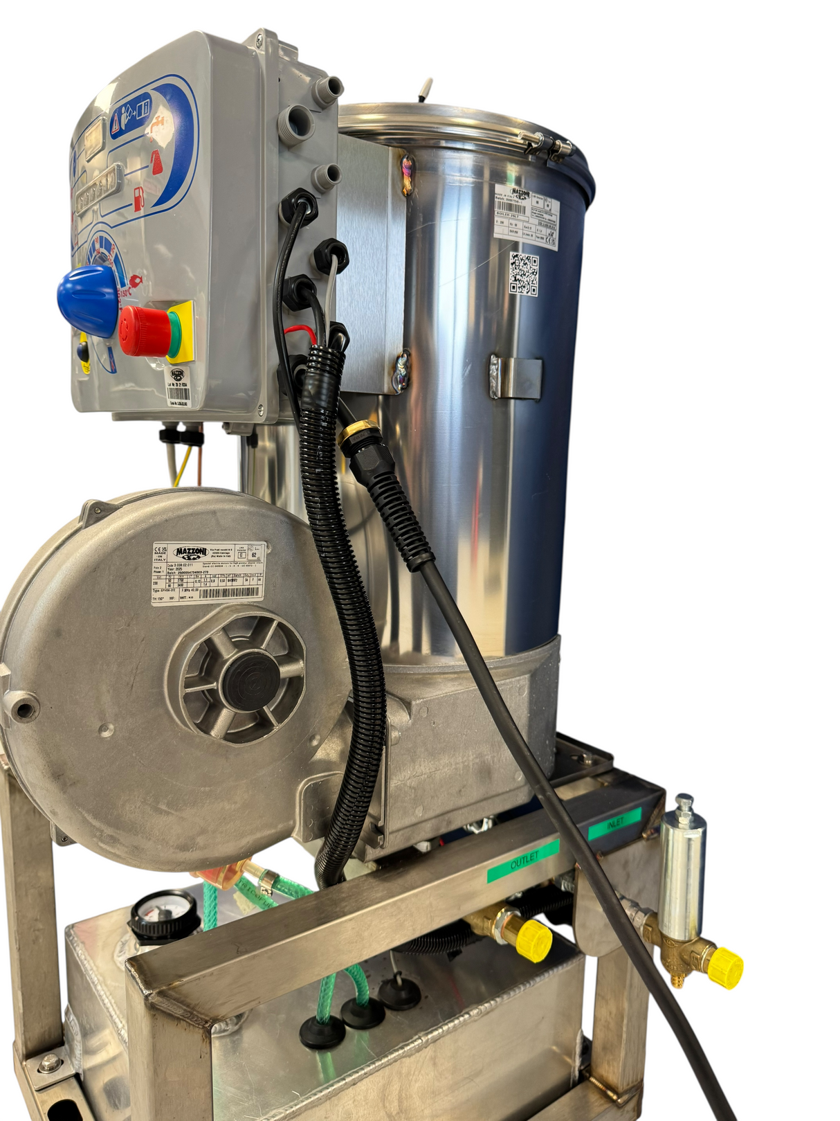 Watertek ProFlame® Boiler Unit 12v 25L Van Mount with Tank and Panel