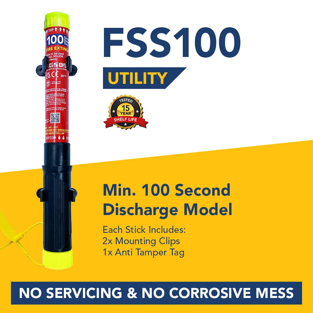 Fire Safety Stick 100 Secondi di Durata