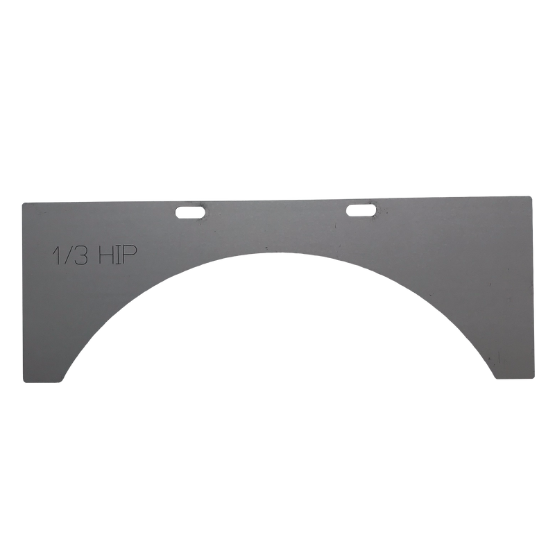 Watertek Scraper 1/3 Hip Width Blade