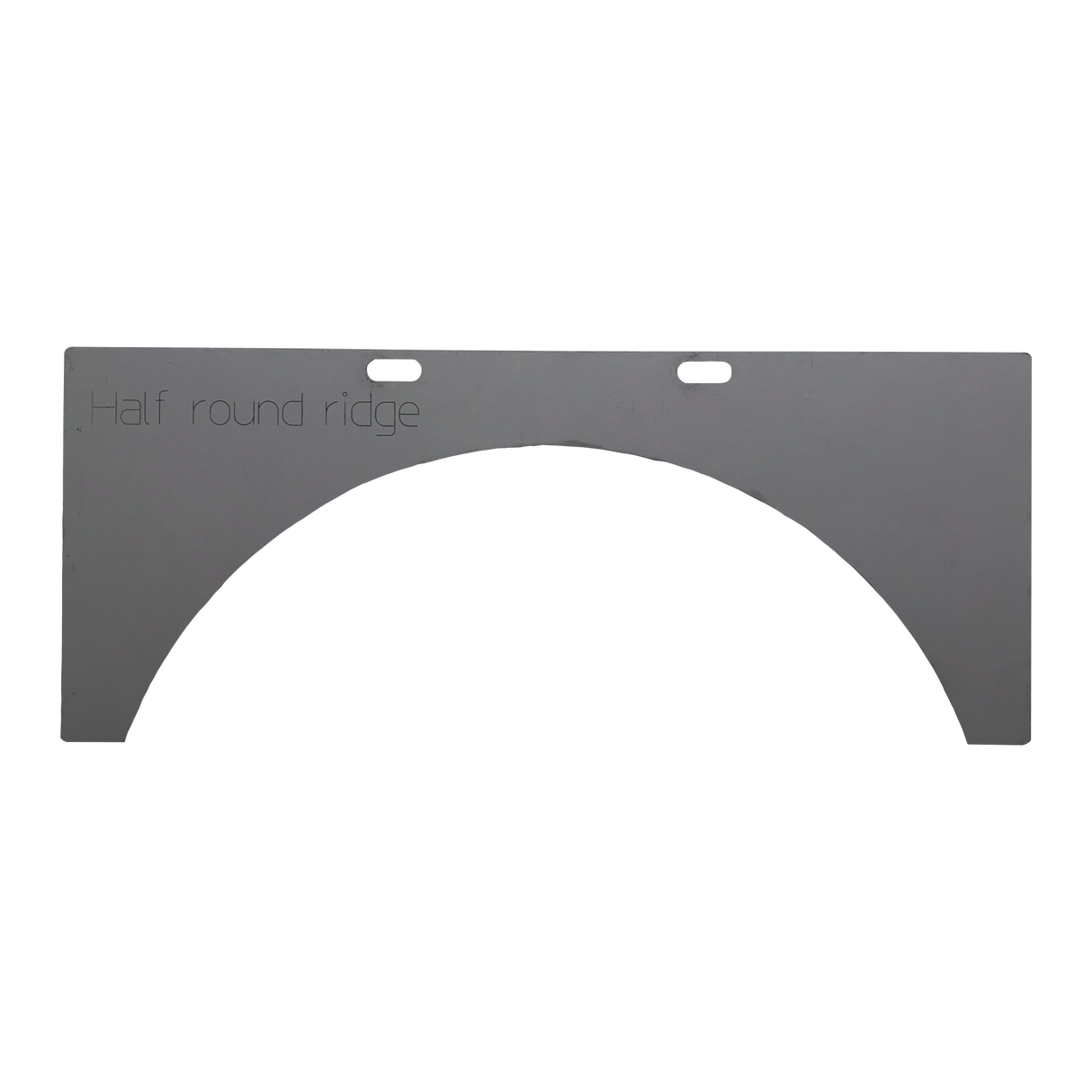 Watertek Scraper 1/2 Round Ridge Blade