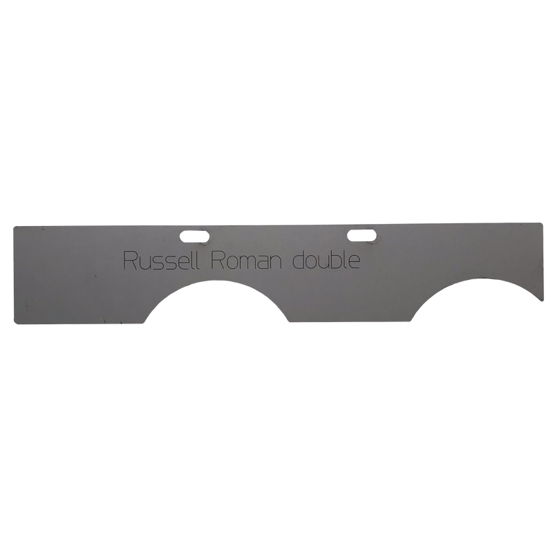 Watertek Scraper Russell Double Roman Full Width Blade