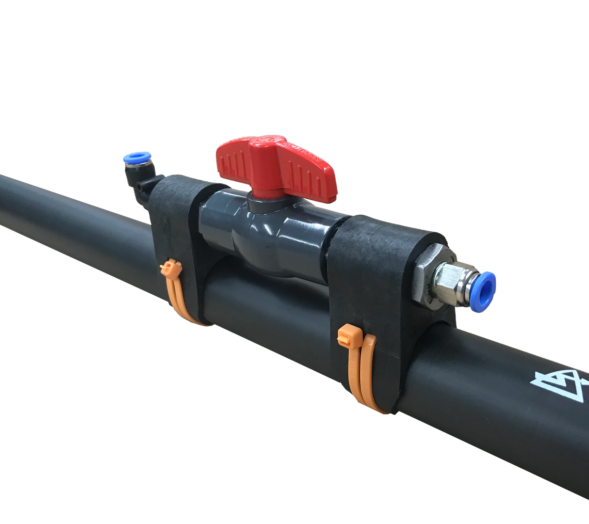 Softwash Pole Control Valve 8mm Vale JG Type Inlet and Outlet