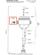 Dosatron D07 Valvola di ingresso PJDI091HT