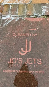 Custom Stainless Steel Laser Cut Reverse Graffiti Stencil 600 x 400mm