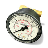 High Pressure Washer Inline Gauge 0-315 BAR