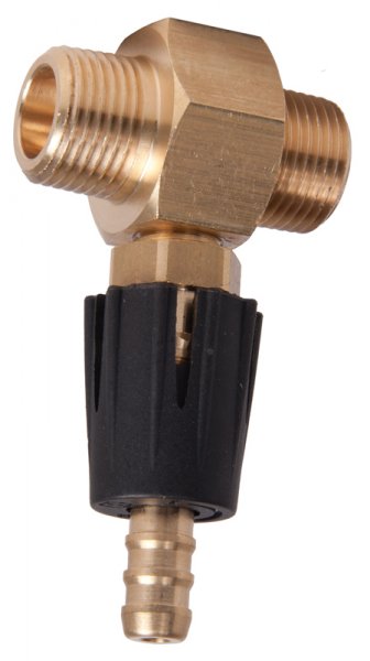 Adjustable Chemical Injector 3/8" M 14-21 LPM 280 BAR