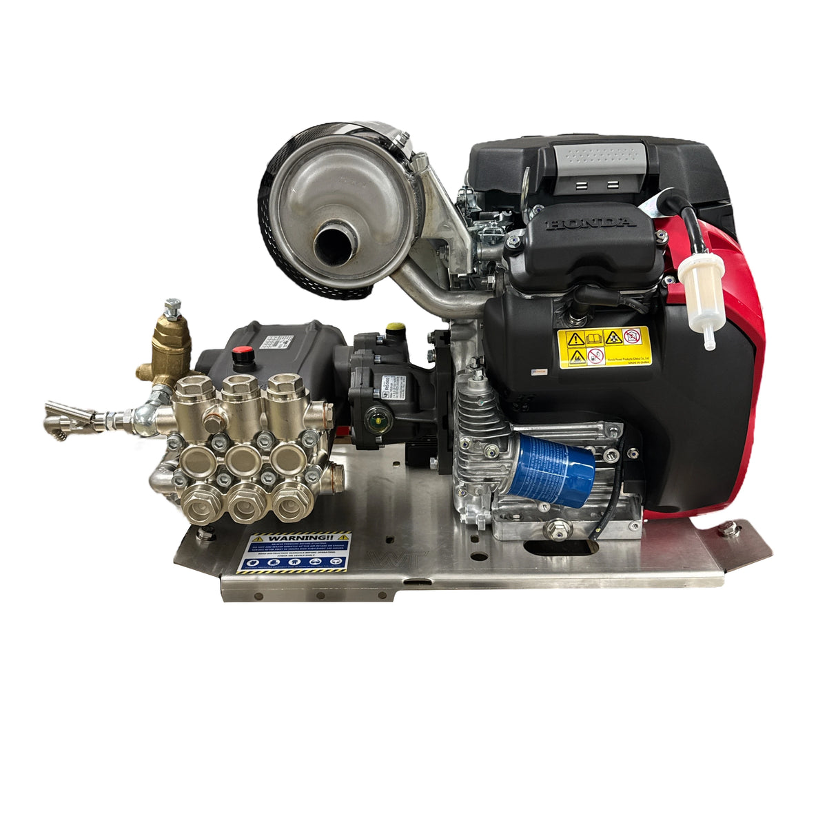 Watertek Honda GX690 Pressure Washer Skid Assembly – Rutland Pumps Limited