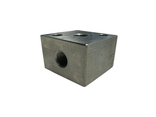 Unloader Mounting Block Stainless Steel Unloader Block – Rutland Pumps Limited