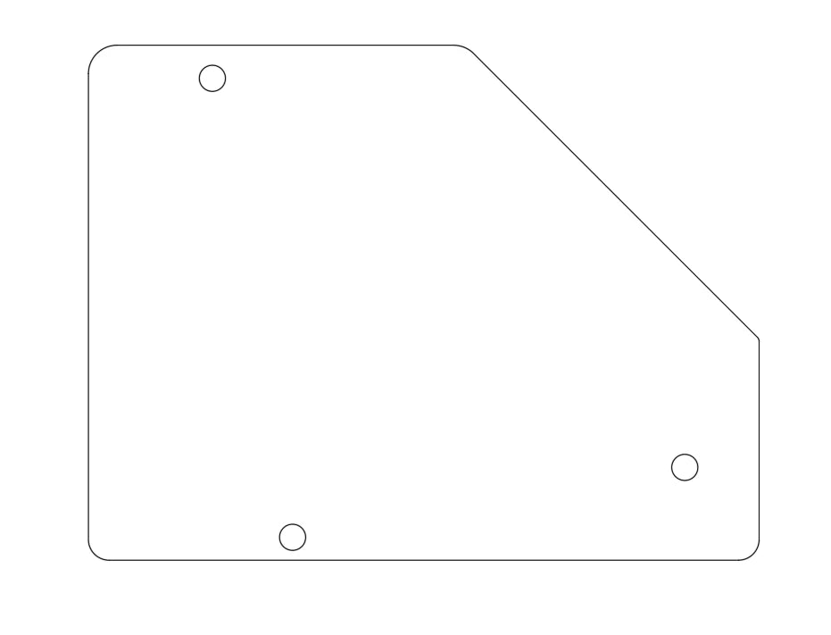Foot Pedal Back Plate