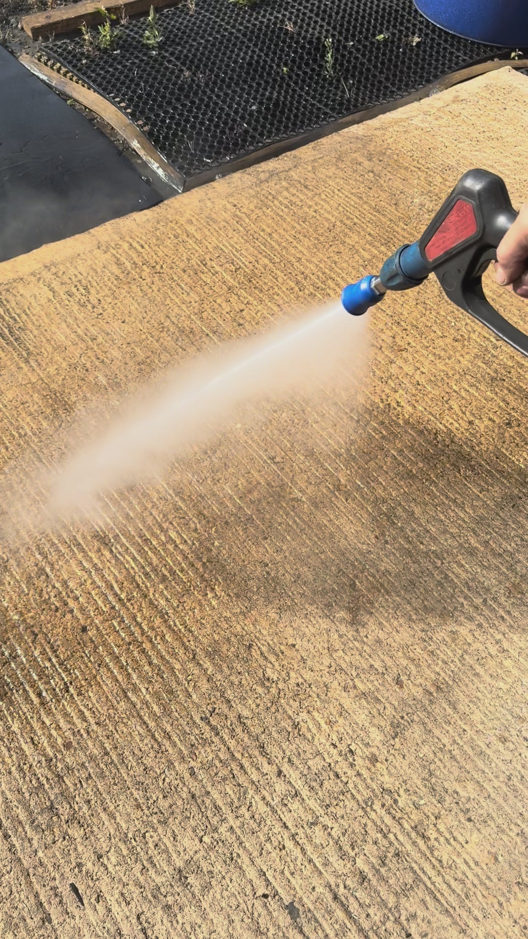 Pressure Washing Waterbroom Rinsing Nozzle KEW Quick Release