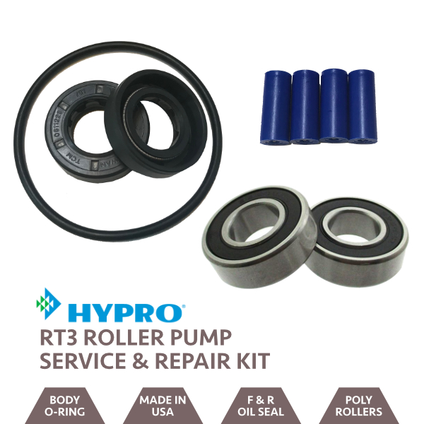 Rolltek RT3 Pump Service Rebuild Kit