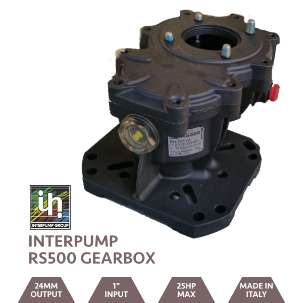 Interpump RS500 Gearbox