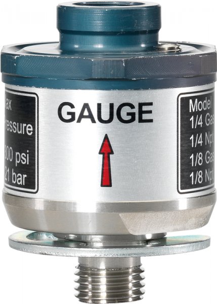High Pressure Gauge 1/8'' BSP Male Rear Thread 160BAR 40mm Face